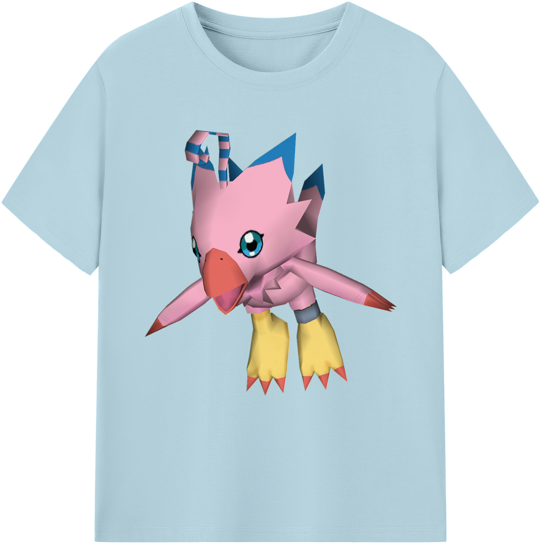 （画像用） Digimon デジタルモンスター/デジモン 綿100％半袖Tシャツ（フロントプリント）